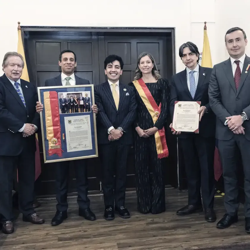Keralty recibe la Orden Civil al Mérito del Concejo de Bogotá 