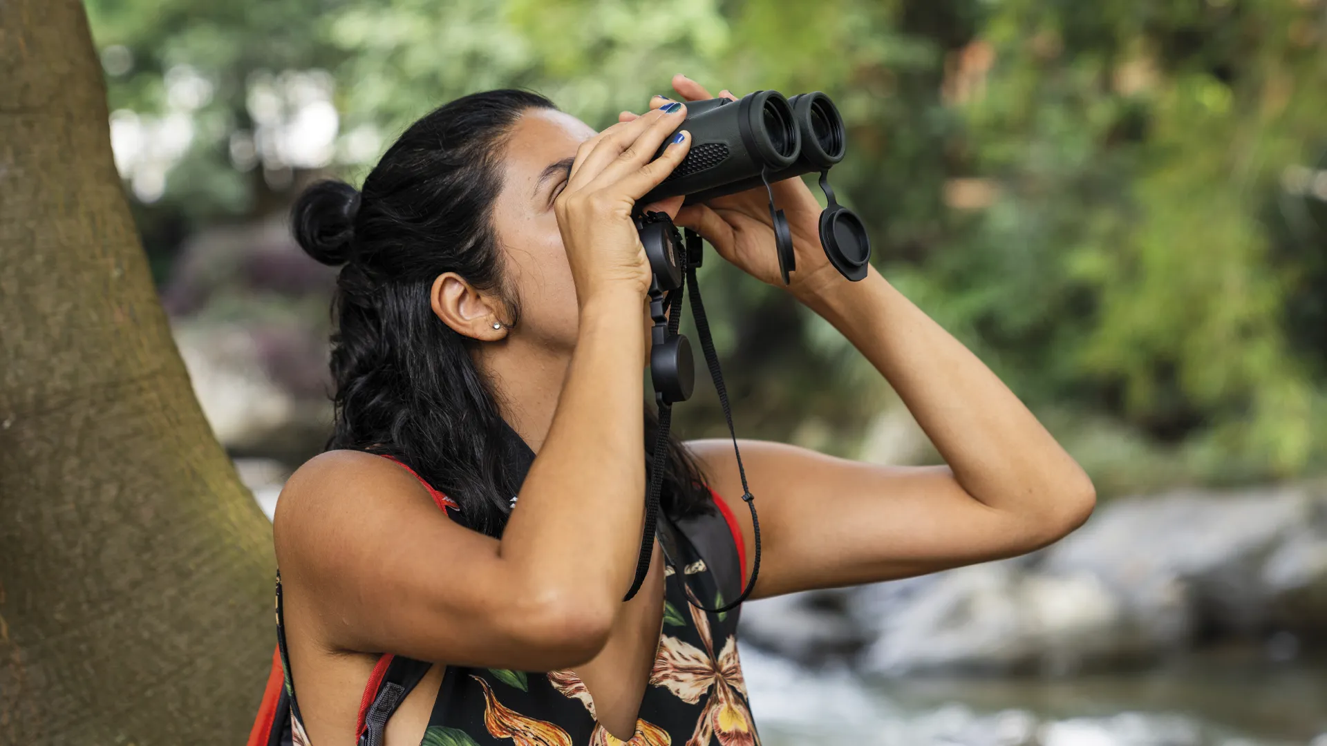 observar las aves del río Cali