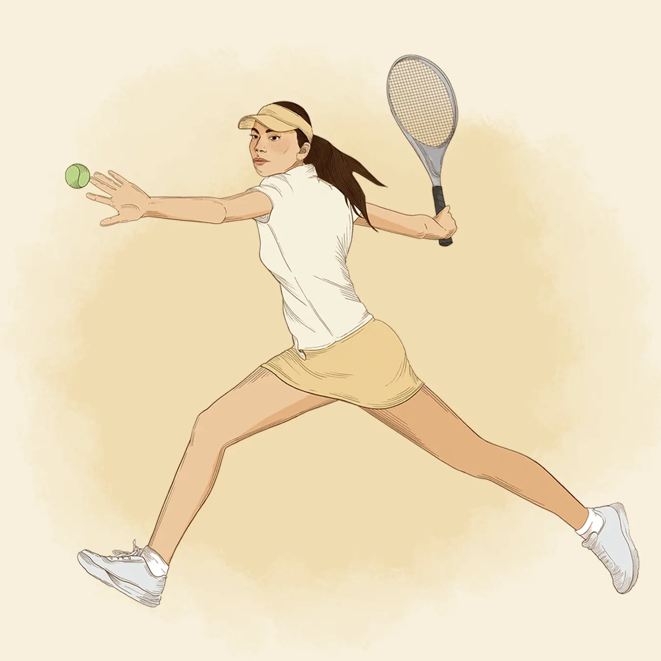 El tenis es un deporte que requiere un equilibrio