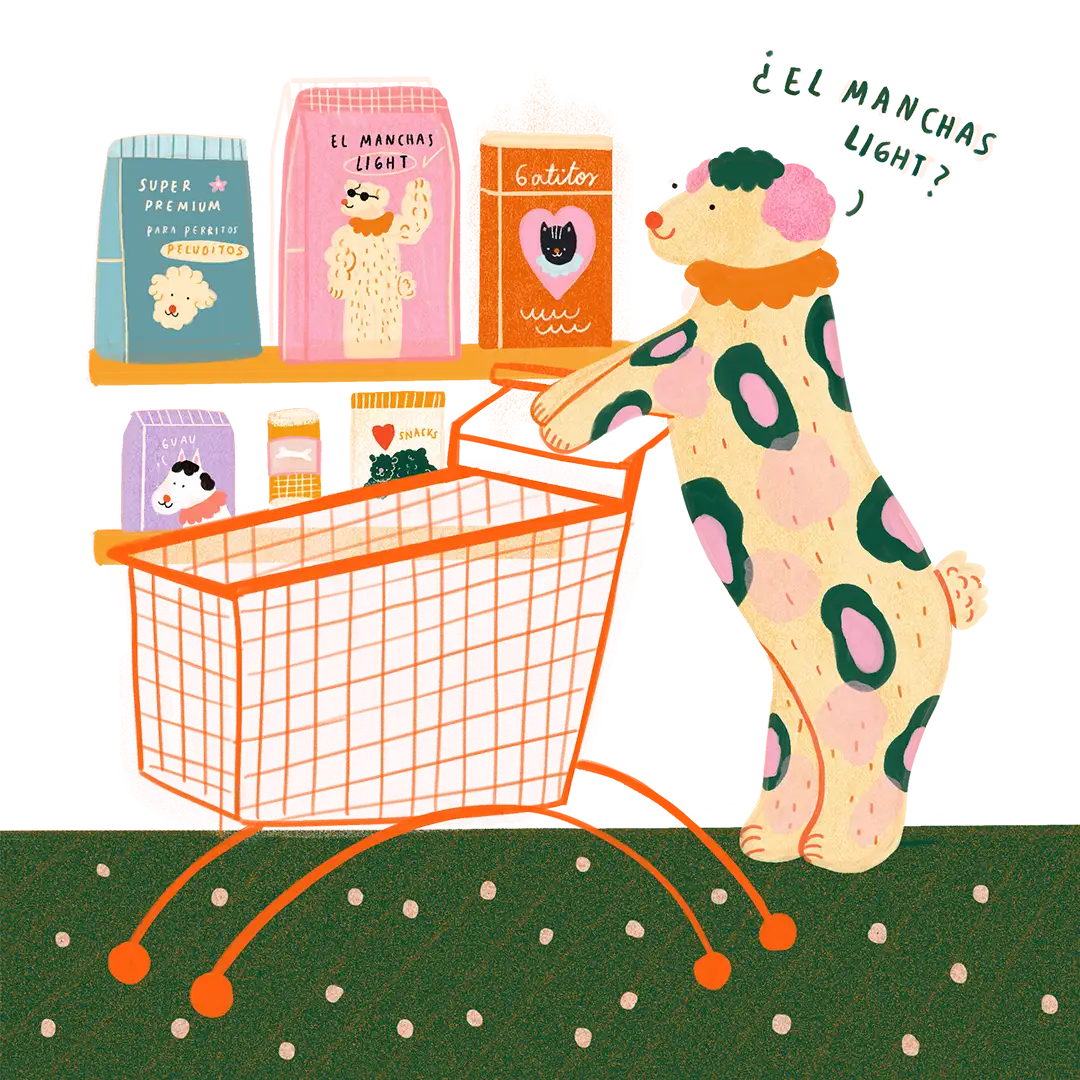 alimentación para mascotas