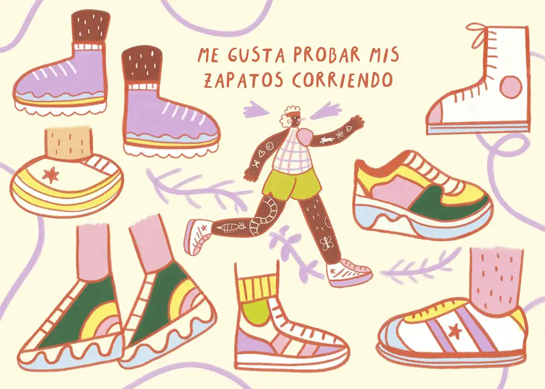 tenis de running