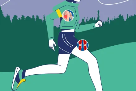 running